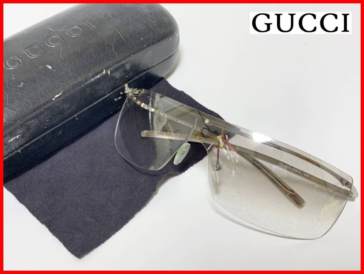 GUCCI Sunglasses with case Ladies Men s mtb