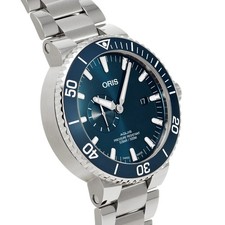 ORIS Aquis Small Second Date 01 743 7733 4155-07 8 24 05PEB blue WATCH 706198 3