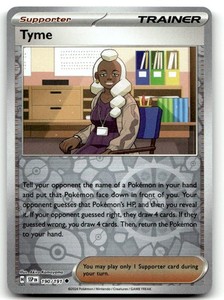 Tyme 190/191 Surging Sparks Reverse Holo