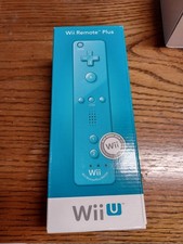 NINTENDO Wii U REMOTE MOTION PLUS BLUE CONTROLLER - OEM - NEW SEALED. Fast Ship