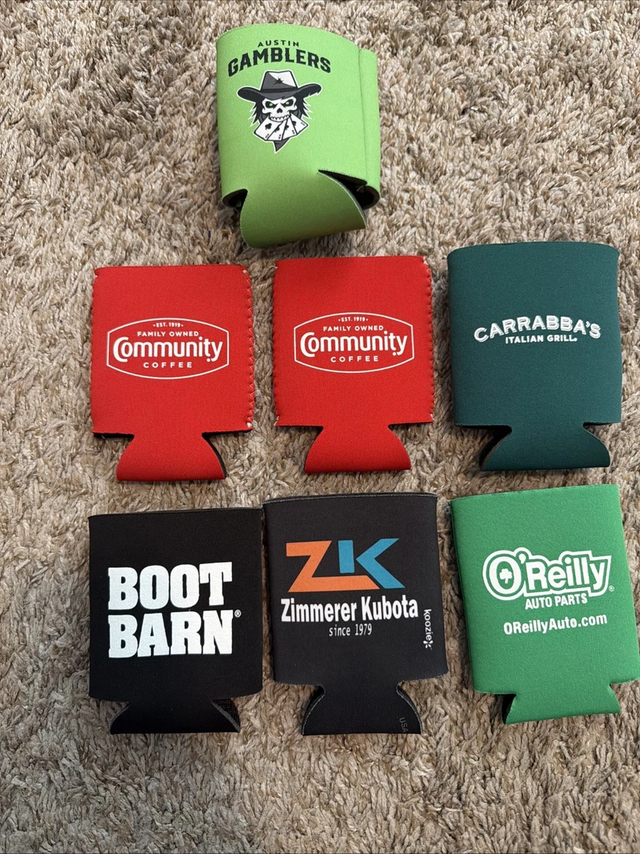 Lot De 3 Koozies Porte-bouteilles - Thèmes Western - Hauteur 7 Pouces - Occasion
