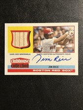 2025 Topps Heritage Clubhouse Collection Auto Relic HOF JIM RICE 1/1 🔥🔥