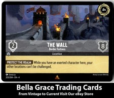 The Wall Border Fortress #203/204 Il ritorno di Ursula Disney lorcana Raro