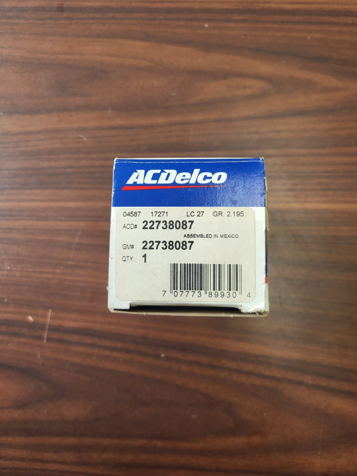 GM Genuine Thief Deterrent Module for Use with GM Vehicle 22738087