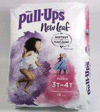 Huggies Pull Ups New Leaf Frozen II Training Underwear Girls 3T-4T 32-40lb 16 Ct