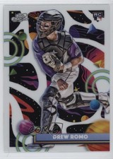 2025 Topps Cosmic Chrome White Hole Refractor Drew Romo #17 14dq
