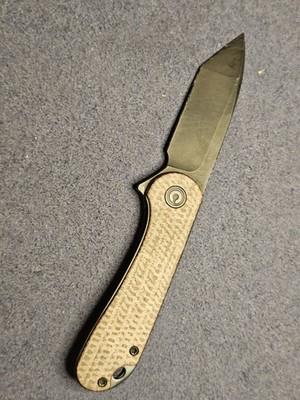 Civivi Elementum Folding Knife with Micarta Handle