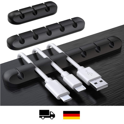 SOULWIT Kabelhalter 3 Stück Selbstklebend Kabelorganizer Kabelmanagement