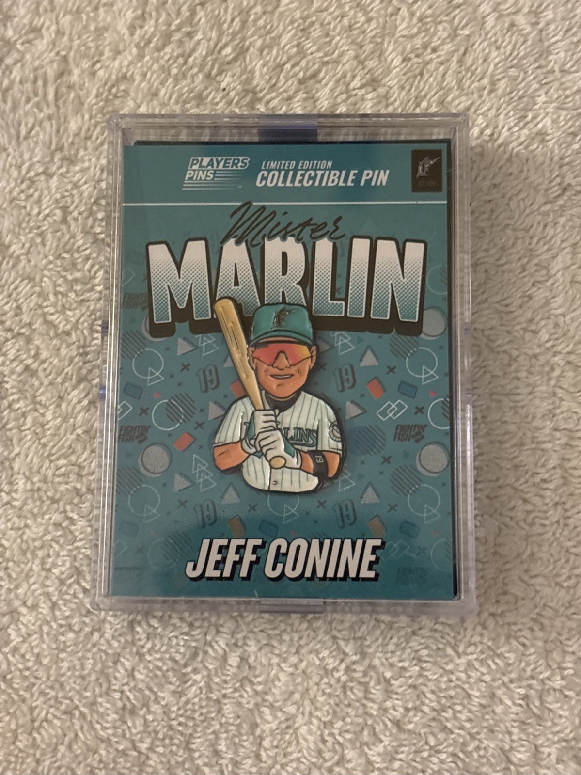 Florida Miami Marlins Jeff Conine Legends Limited Edition Collectible Pin