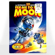 Fly Me To The Moon 3D (2D & 3D DVD, 2004, Widescreen Brand New w/ Slip !