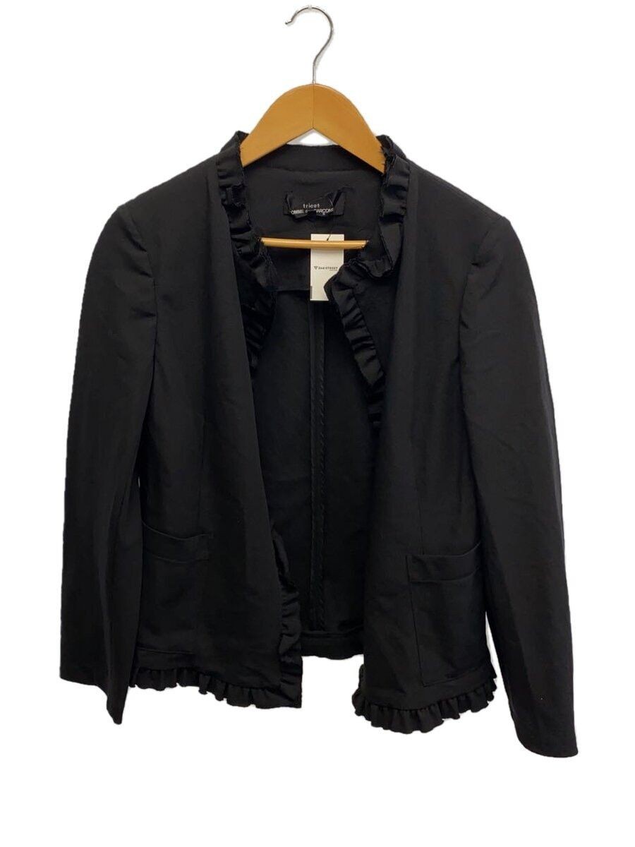 ALTRA Giacca COMME des GARCONS Altri Frill M Lana Nera TJ 10032M Scollo Fine