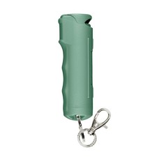 SABRE Pepper Gel Spray with Fast Flip Top Safety  0.54 fl oz, Sage Green