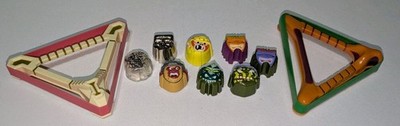 Mattel 2004 Puck Hedz Lot Of x8 with x2 Bumpers 