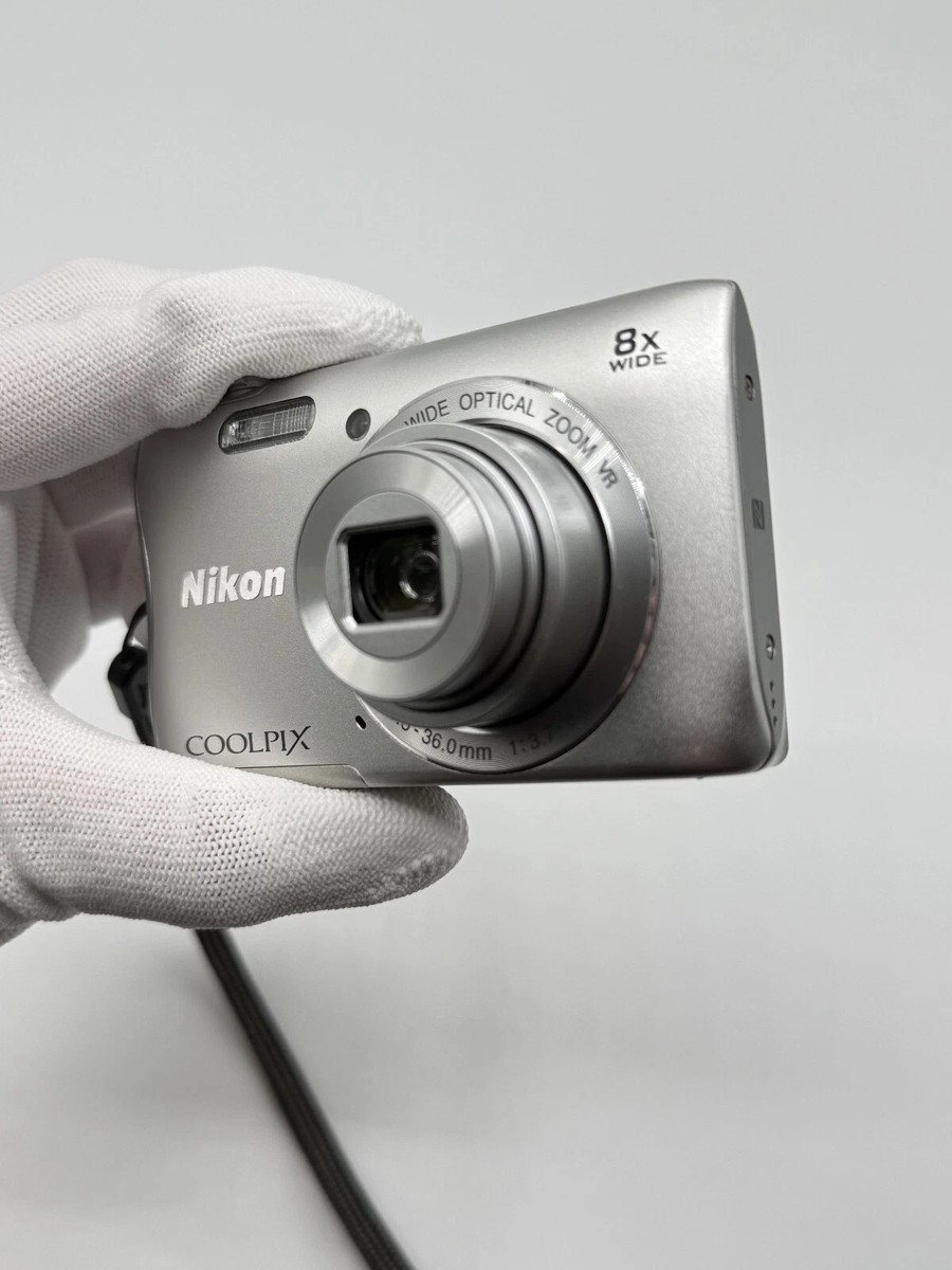 Nikon COOLPIX S3700 20.0MP 8x Optical Zoom Digital Camera Pink