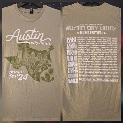 AUSTIN CITY LIMITS MUSIC FESTIVAL 2024 ACL Fest  Official Merch Shirt Size M