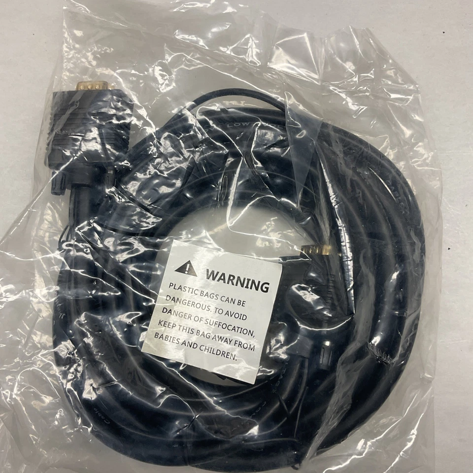 Cable Matters E353917 2919 30V WITH 3.5mm stereo VGA Cable with Audio, 15 Feet - Image 2 of 3