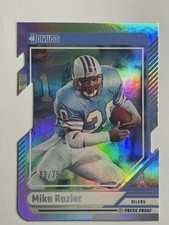2024 DONRUSS #67 MIKE ROZIER SILVER PRESS PROOF DIE-CUT /75