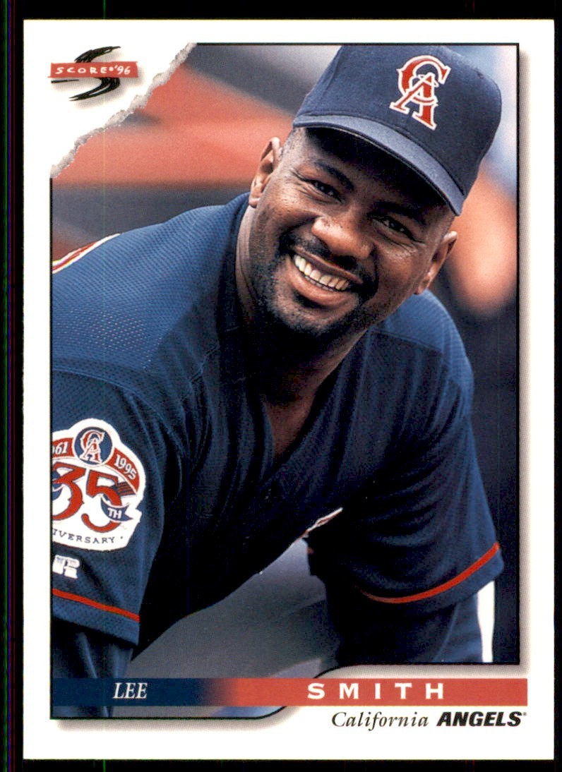 1996 Score Lee Smith California Angels #150