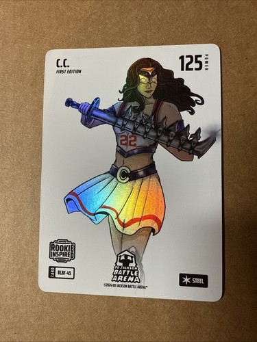 Bo Jackson Battle Arena BLIZZARD STEEL C.C. Caitlin Clark #BLBF-45 FOIL (B)