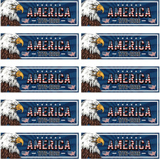 10Pcs America 1776-2026 250Th Anniversary Sticker, American Independence Sticker