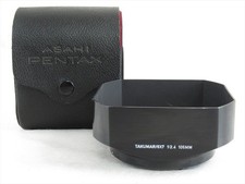 EXC Pentax Takumar 6x7 105mm f/2.4 Genuine Metal Lens Hood Shade w/Case 5833