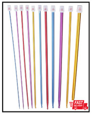 Crochet Hooks 11 Pack Diverse Size Assorted Color Tunisian Afghan Alum