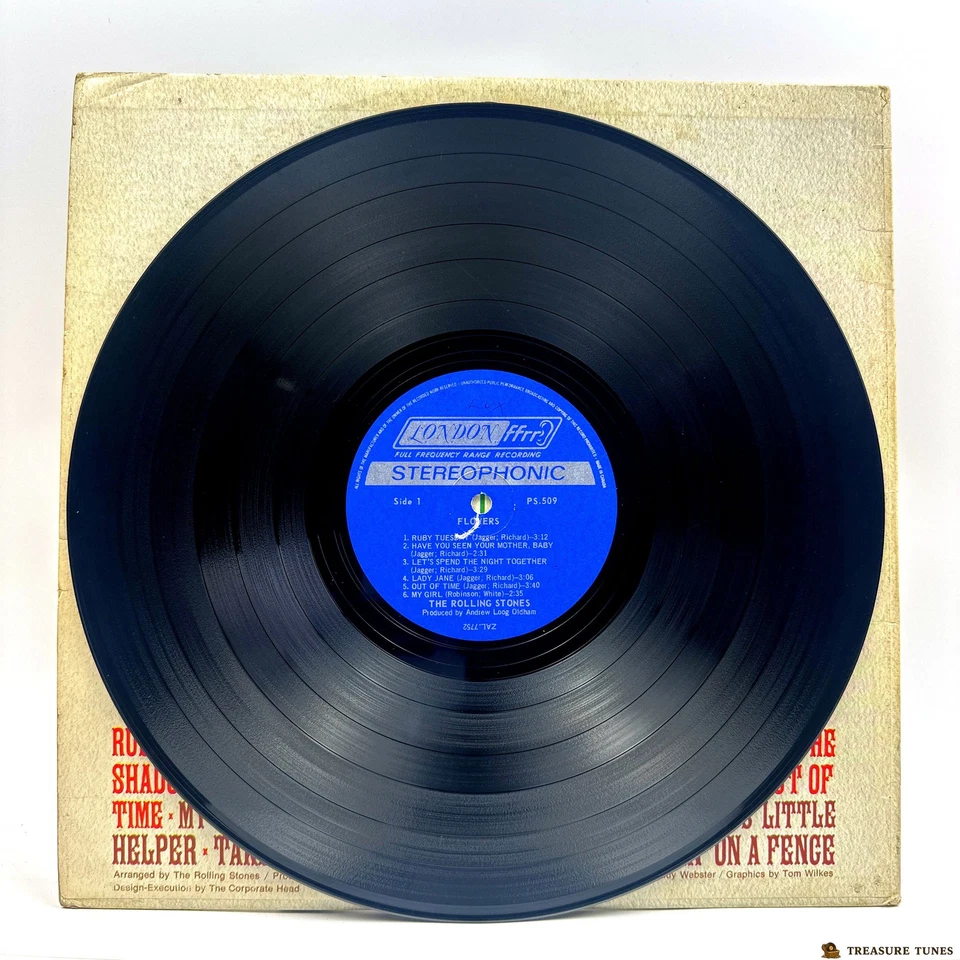 The Rolling Stones – Flowers Vinyl (LP, Compilation, Reissue) - Image 4 of 4