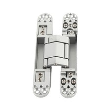 .Door Hinges Adjustable 180 Degrees Opening Angle 3D Folding Door Hinge With Hex