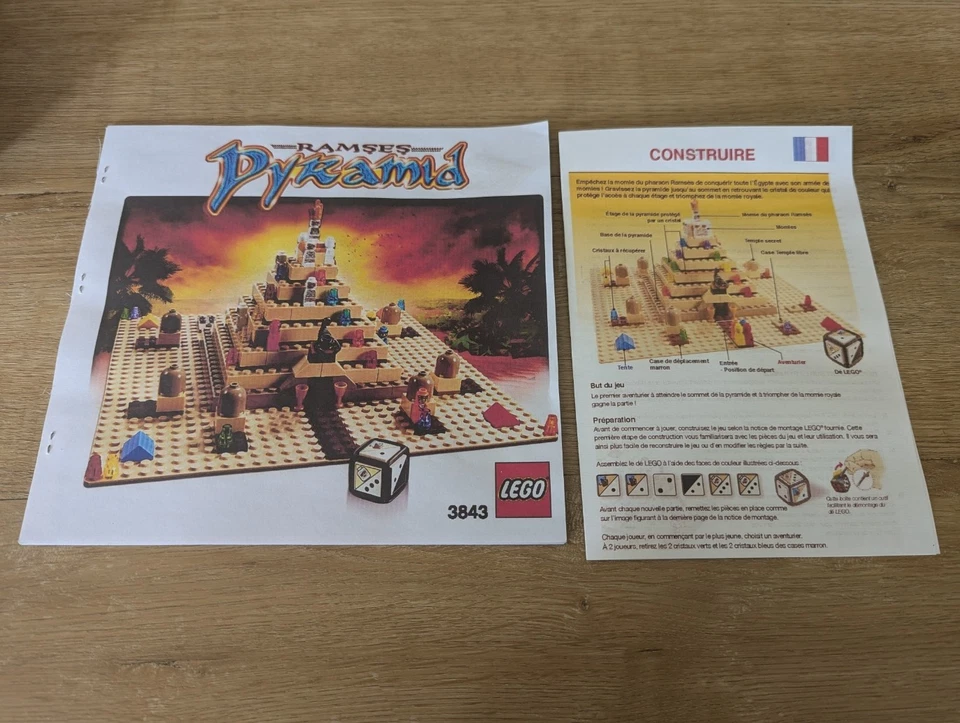 Lego 3843 "La pyramide Ramsès" de 2 à 4 joueurs - 2009 - Occasion BE - Bild 2 von 4