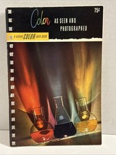 Kodak Color Data Book COLOR As Seen And Photographed 1959 Vintage