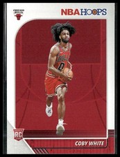 Coby White 2019-20 Hoops #204 Rookie