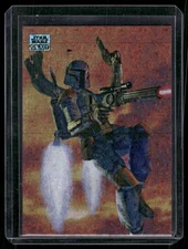 2024 Topps Chrome Star Wars Galaxy #24 Boba Fett's Jetpack Refractor
