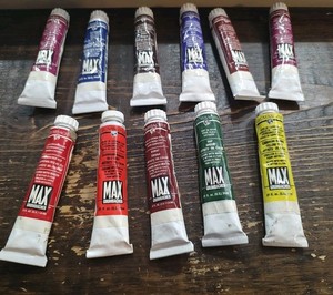 Grumbacher Max Artists Oil Color Professional Paints .81oz Tubes