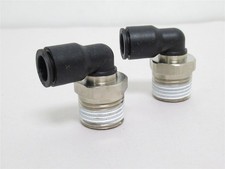 231779 New-No Box; Legris 3109 56 10 Lot-2; Air Elbows; 90Deg; 10mm x 1/2BPST