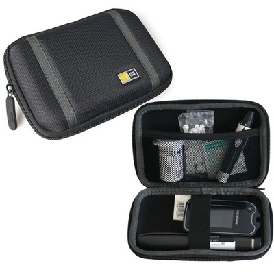 Hard-Case Tasche Etui Schutz-Hülle für FreeStyle Libre 1 2 3 Messgerät + Zubehör