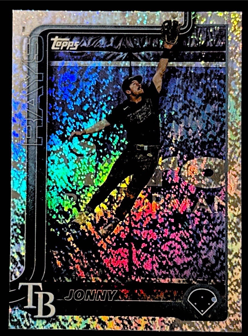 2025 Topps Series 2  - Jonny DeLuca #516 - Sandglitter