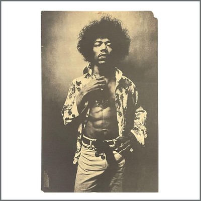 Jimi Hendrix 1960s Osiris Visions Ltd. Merchandising Poster (UK)