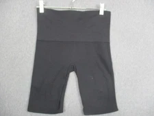 Spanx Shorts Womens Large Black High Waist Shapewear Compression 50180R Nylon