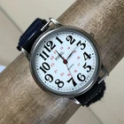 Vintage Fossil Men Field Blue Nylon Timex Expedition Strap Quartz 41mm Watch 7"