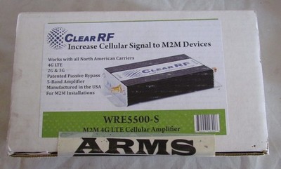 Clear RF M2M 4G LTE Cellular Amplifier WRE5500-S New!