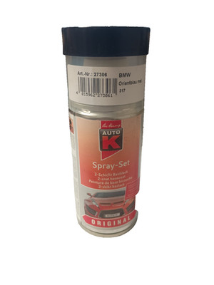 1 Spraydose BMW 317 Orientblau - met. Blau Autolack Lackspray 150ml AutoK