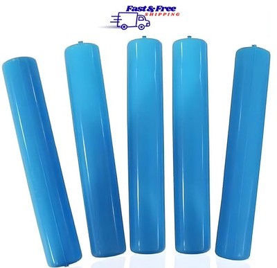 Reusable Ice Cube Sticks for Water Bottles - Pack of 5 Freezable Cooling Rods -