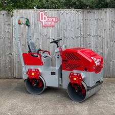 Crytec Ride On Diesel 1.5 Tonne Twin Roller Engine 11HP 1.5 Tonne Hydraulic Comp