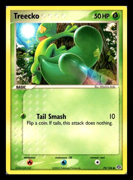 Treecko EX Emerald 70/106 NM