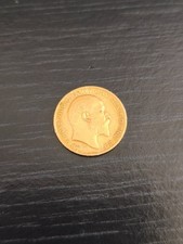 22ct Gold Half Sovereign Edward 7th 1906