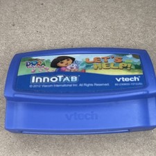 Vtech InnoTab Nickelodeon Dora The Explorer Cartridge Let's Help Learning Game