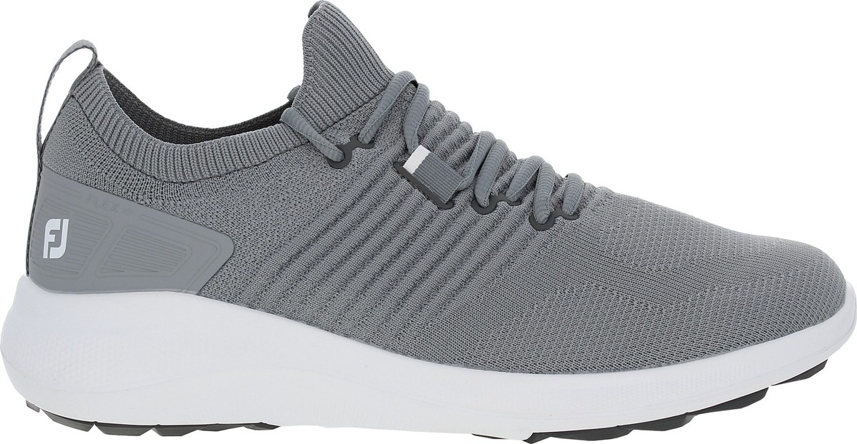 FootJoy FJ Flex XP 56273 Grey Men Spikeless Golf Shoes