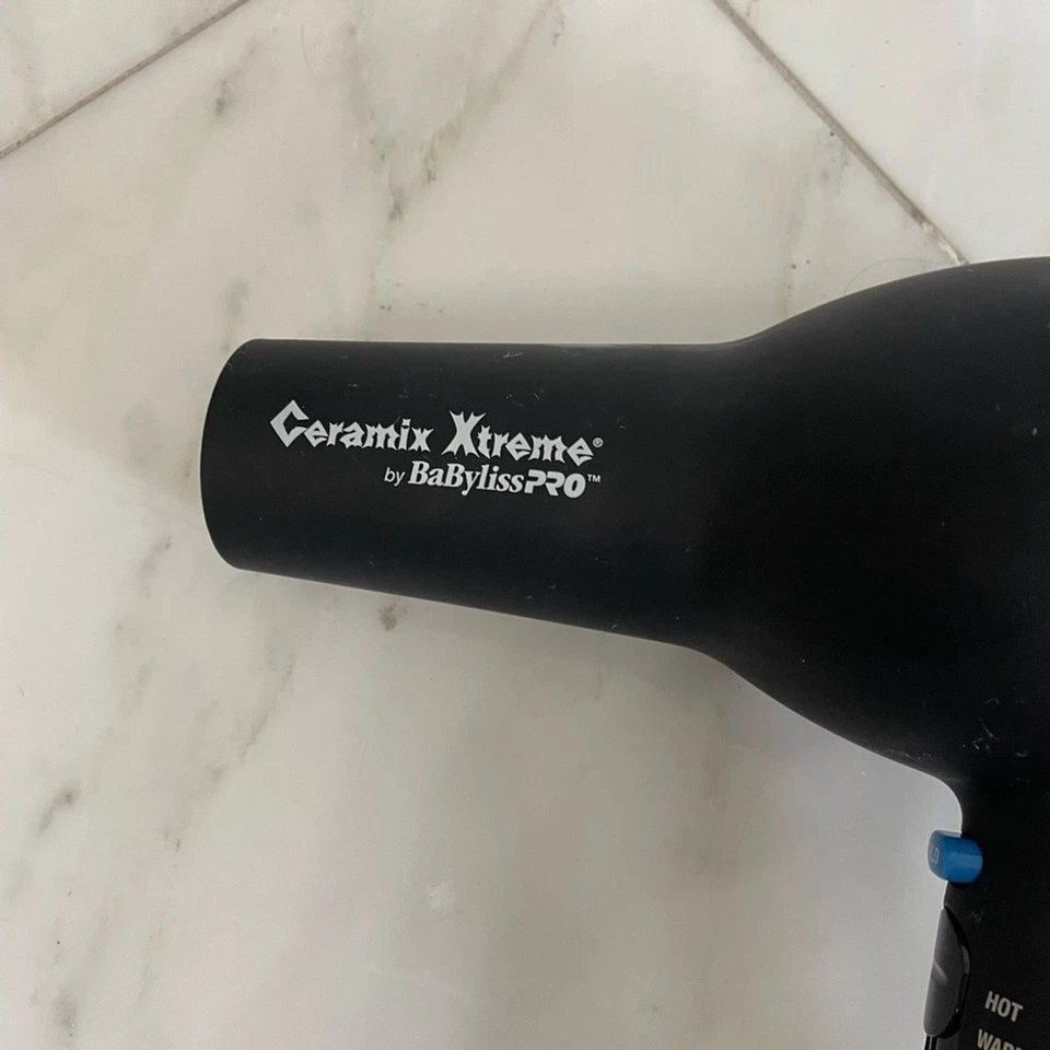 Ceramix Xtreme de BaByliss PRO, negro temperatura multivelocidad con secador de pelo Cool Shot Foto 2 de 4