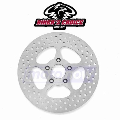 Bikers Choice Rear 5-Spoke Stainless Steel Brake Rotor for 2001-2006 Harley ci
