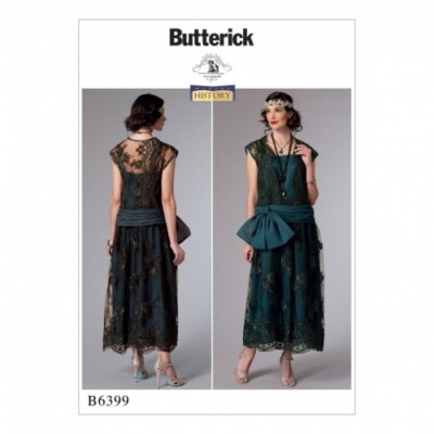 Butterick Schnittmuster 6399 Damen 6-8-10-12-14